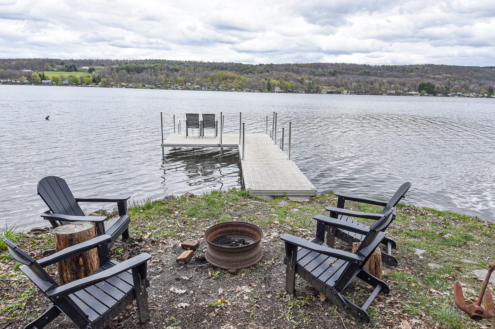 Waneta Lake panoramic